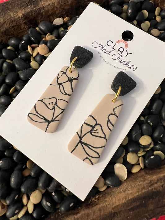 Claire Poppy Dangle